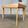 Paul Lazlo Brown Saltman Side Table in Cerused Oak C. 1950's