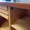 Teak Tambour Door Sideboard Designed by Carlo Jensen for Hundevad & Co.