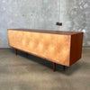 Teak Tambour Door Sideboard Designed by Carlo Jensen for Hundevad & Co.