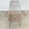 Pair of Mid Century Salterini Wrought Iron Rocking Chairs