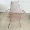 Pair of Mid Century Salterini Wrought Iron Rocking Chairs