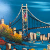 1970's Ashbrook Light Up Painting of San Francisco Product Image