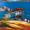 1970's Ashbrook Light Up Painting of San Francisco Product Image