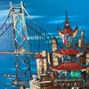 1970's Ashbrook Light Up Painting of San Francisco Product Image