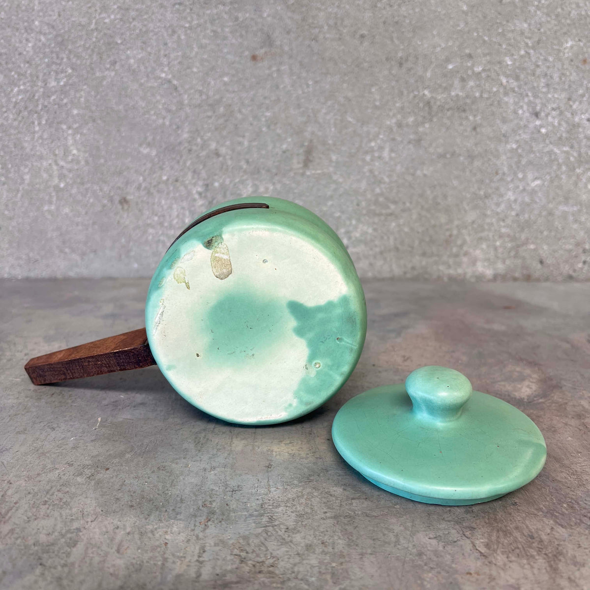 Tudor Pottery Dish With Lid
