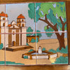 California Tile Table of Santa Barbara Mission