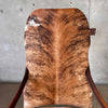 1890's American Chair With New Cowhide Upholstery
