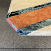 Vintage Post Modern Geometric Marble Coffee Table Product Image