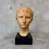 Vintage Julius Caesar Augusts Bust Sculpture - Signed MPI