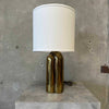 1970's Brass Lamp By Westwood Industries - New Lampshade