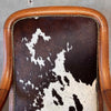 1930's Rocking Chair With New Cowhide Product Image