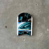"Waterman's Relic" Acrylic on Speedo Kickboard by Ryan Cochran