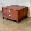 John Keal for Brown Saltman 2 Drawer End Table