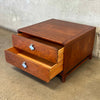 John Keal for Brown Saltman 2 Drawer End Table