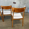 Set of 4 Vintage Danish Mid Century Dining Chairs c.1962-68