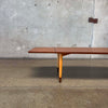 Teak & Ash Dropleaf Coffee Table Made in Sweden Product Image