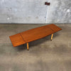 Teak & Ash Dropleaf Coffee Table Made in Sweden Product Image