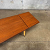 Teak & Ash Dropleaf Coffee Table Made in Sweden Product Image
