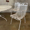 Vintage Mid Century Modern Irion Mesh Patio Set