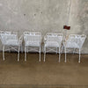 Vintage Mid Century Modern Irion Mesh Patio Set