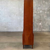 Mid Century Modern Bookshelf Room Divider and Display Wall Unit