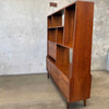 Mid Century Modern Bookshelf Room Divider and Display Wall Unit