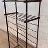 Belgium Wine Rack w/Metal Shelves