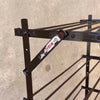 Belgium Wine Rack w/Metal Shelves
