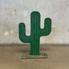 Vintage Metal Cactus Store Display From Millers Outpost