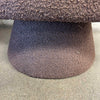 Pair of Brown Boucle Style Swivel Chairs Product Image