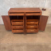 Mid Century Modern Martinsville 1960's High Boy/Men's Chest Walnut/Oak