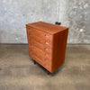 Danish Modern Teak Highboy Dresser By Poul Hundevad