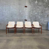 Danish Modern Teak Dining Chairs By Henning Kjaernulf
