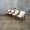 Danish Modern Teak Dining Chairs By Henning Kjaernulf