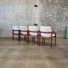 Danish Modern Teak Dining Chairs By Henning Kjaernulf
