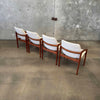 Danish Modern Teak Dining Chairs By Henning Kjaernulf