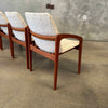 Danish Modern Teak Dining Chairs By Henning Kjaernulf