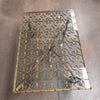 Mid Century Hollywood Regency Glass Top Coffee Table