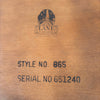 Vintage Mid Century Modern Copenhagen Walnut Side Table Shelf By Lane