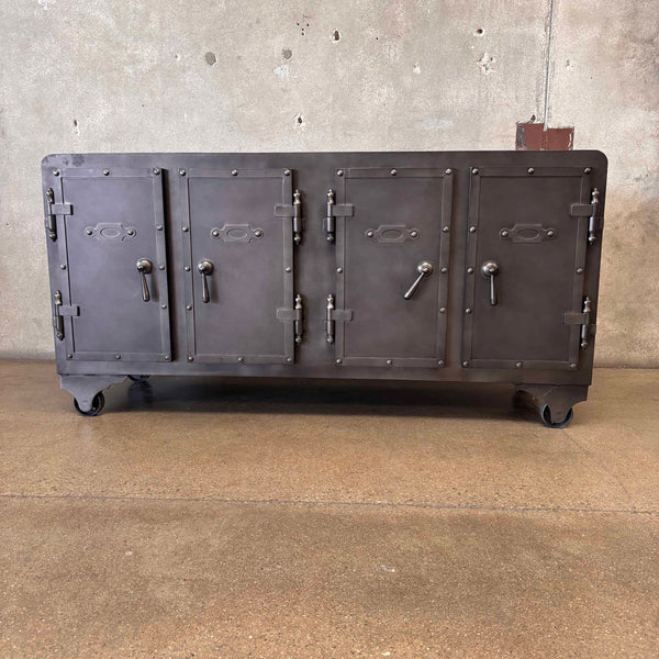 Restoration Hardware 20th Century Vault Sideboard - Brushed Antique Finish