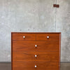 Mid Century Modern Walnut Highboy Dresser By Kipp Stewart For Drexel Declaration