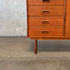 Mid Century Teak Credenza With Original Key - Made in Norway 1960s #1