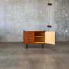Mid Century Teak Credenza With Original Key - Made in Norway 1960s #1