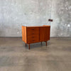 Mid Century Teak Credenza With Original Key - Made in Norway 1960s #1