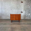 Mid Century Teak Credenza With Original Key - Made in Norway 1960s #2