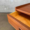 Mid Century Teak Credenza With Original Key - Made in Norway 1960s #2