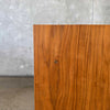 Walnut& Brass Double Dresser By Jens Risom & Chris Hardy For DWR