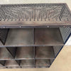 Perforated Metal Apothecary Shelving Unit