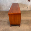 Vintage Mid Century Modern Walnut Nine Drawer Dresser By Dixie