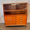 Vintage Mid Century Modern Cherrywood Drexel "Sun Coast" Hutch By Kipp Stewart